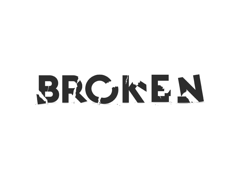 Broken by msdesigns on Dribbble