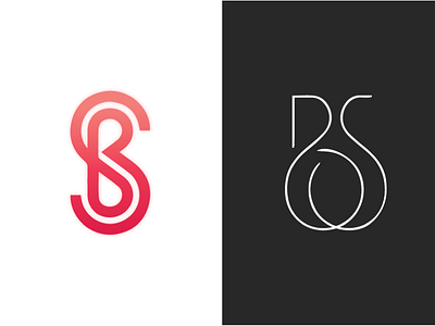 Letter BS Logo