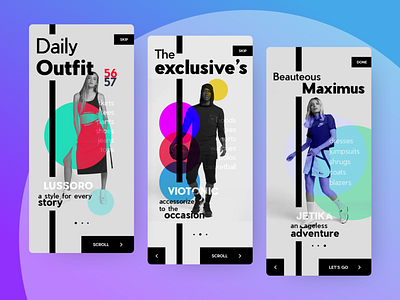 Fashion Store Onboarding app branding design designer dribbble follow graphic home house illustration illustrator logo minimal sketch type typography ui ux vector web