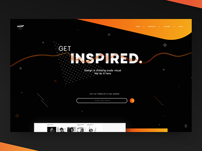 Get Inspired app design designer dribbble follow graphic illustration illustrator inspiration instagram ios minimal sketch type typography ui ux vector web website