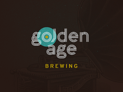 Golden Age Brewing branding brewery brewing concept grand rapids identity logo