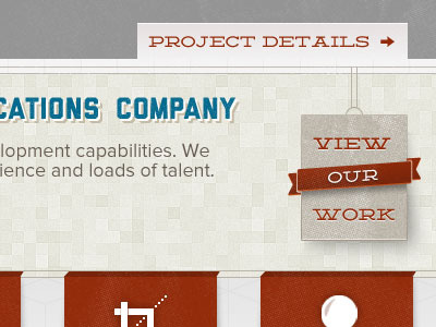 DDM Homepage banner concept homepage noise redesign texture typography ui vintage website