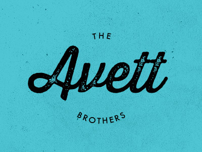 The Avett Brothers avett texture worn vintage thirsty rough