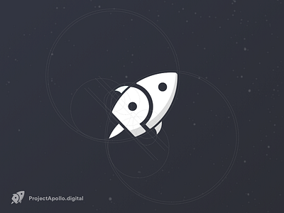 Shot005 - Project Apollo golden ratio icon logo logo design project space