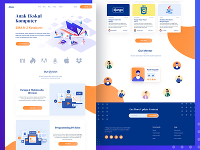 Landing Page Anak Ekskul Komputer