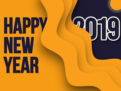 Happy New Year branding design gradient illustration ilustration ilustrator interface photoshop user vector