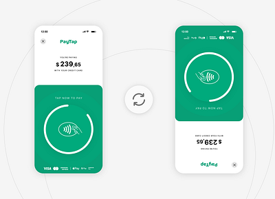 PayTap - Accept Contactless Payments With Your Phone android app apple apple ios branding design graphic design icon iphone logo mobile mobile application mobile design mobile ui mobile ux mvp ui ux