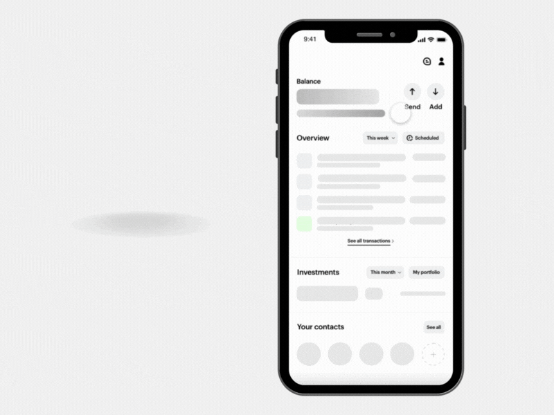 Fincase - Minimalist Banking App Concept