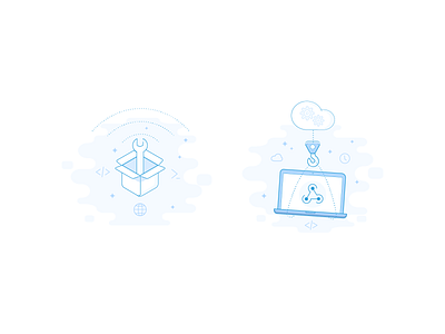 SDK Illustration and Web-Hook Illustration