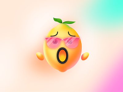 sour grapes design icon illustration logo pink ui