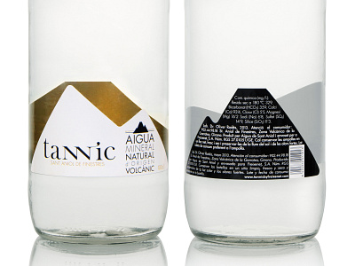 Tannic Aigua branding design package design typography