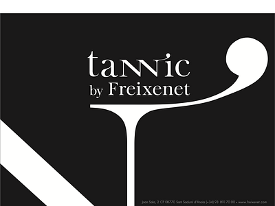 Tannic stationary branding design stationary design typography