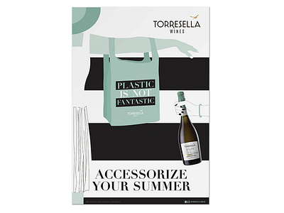 Shopping bag for Torresella wines