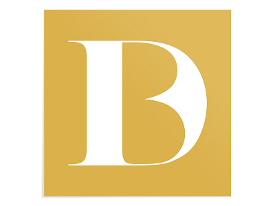 Bel Divi Monogram branding businesscard design typography