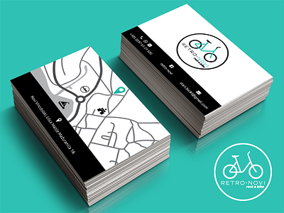 Retro Novi  - Logo and business card