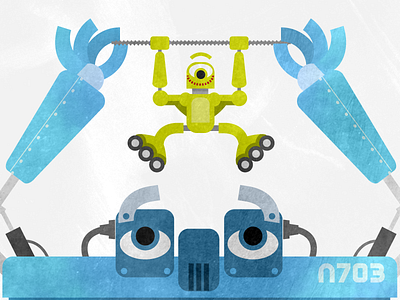 Robot app concept children concept illustration kid kids robot rough sketch visual