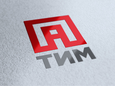 A Tim Logo Design, Construction Company a team a tim building construction logo