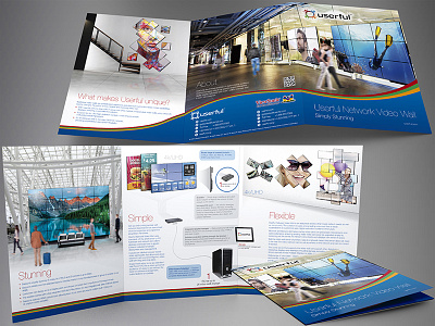 Brochure Design for a Userful Corporation