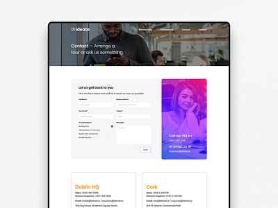Ideate — Contact