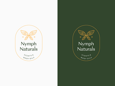 Nymph Naturals — Vertical Logo