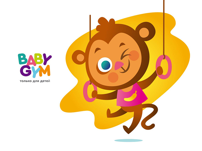 sports monkey by Maria Zhigalova on Dribbble