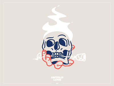 08 - Untold Love design graphic design graphics designer hand hand drawn illustration illustration design illustrations lines skull skull art skull logo