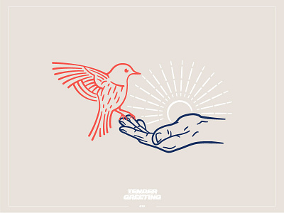 10 - Tender Greeting bird bird icon bird illustration birddrawing drawing graphic design graphics hand handdrawing illustration art illustrations illustrator