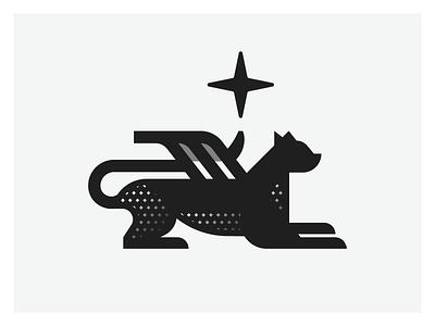 Tribute cat design geometric geometry illustration logo logodesign minimal minimalist minimalist logo vector