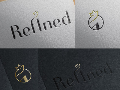 Refined logo design logo