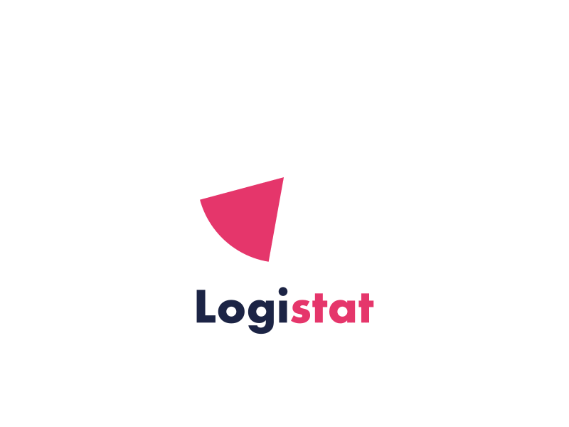 Logistat lgo animation brending logistat logistic logo animation logos logotype motiongraphics