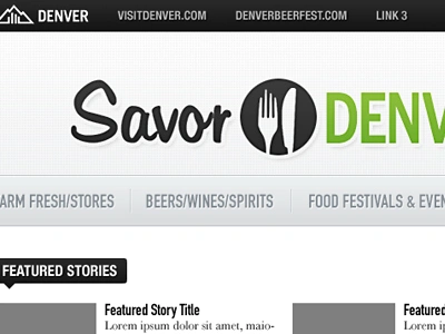 Savor Denver denver website