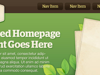 Native Leaf Homepage