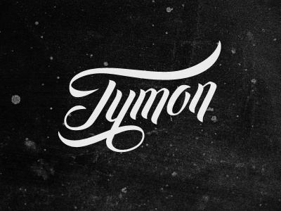 Tymon calligraphy custom font hand drawn hand written lettering pencil t shirt tymon typography