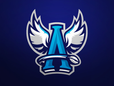 Angels Toruń angel branding design football illustration logo logotype nfl sport sportsbranding