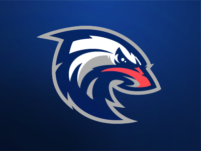 Eagle basketball bird mascot nba sport sport logo sports branding team