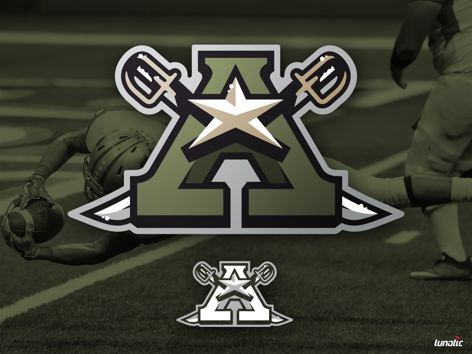Army Football by Lunatic Agency on Dribbble
