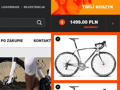 Bike shop - in progress bicycle bike ecommerce shop sport store