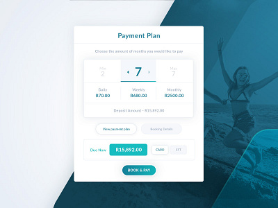 Payment Plan UI interface ui ux