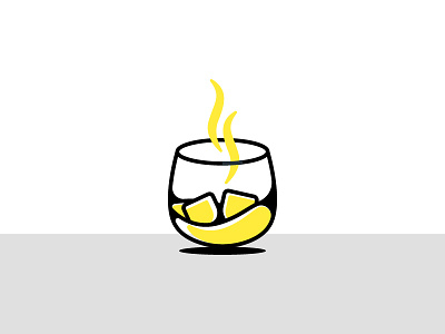 Whiskey branding drinks icons logo whiskey yellow