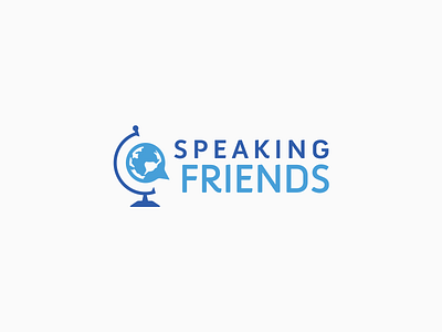 Speaking Friends logo concept