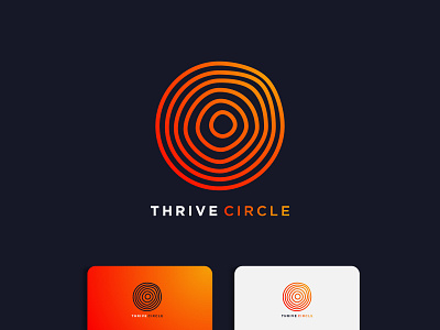 Thrive Circle branding colorful design fullcolor logo graphic design icon illustrator logo photoshop vector