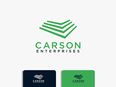 Carson Enterprises branding design fullcolor logo graphic design icon illustrator logo photoshop typography vector