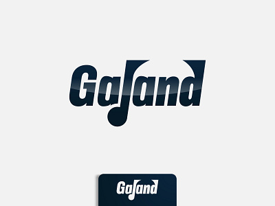Galand | Entertainment & The Arts Logo branding design fullcolor logo graphic design icon illustrator logo photoshop typography vector