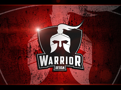 warrior design logo design graphic design illustrator logo photoshop video youtube