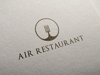 Air Restaurant logo elegant logo modern logo restaurant logo simple logo top vector