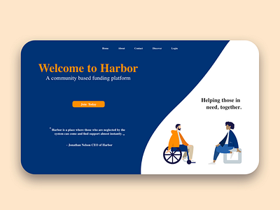 Landing Page Concept