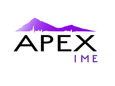 Apex IME Logo graphic design graphic designer logo logo design