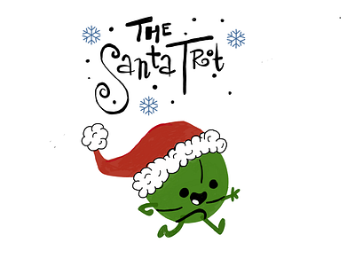 The Santa elf trot holiday christmas cartoon