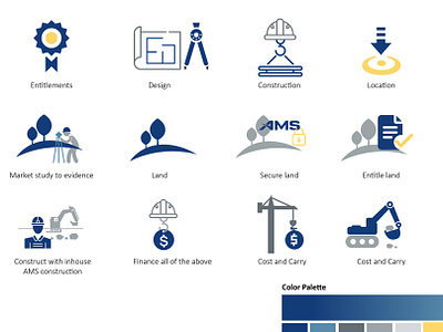 Construction Icons design graphic design icons illustration ui