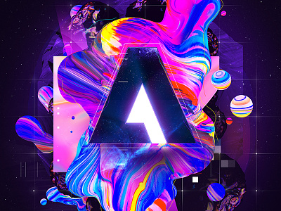 Adobe Remix adobe adobe logo adobe remix baugasm branding gradient photoshop remix sensei